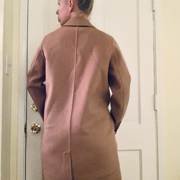 NWT Kooples tan wool coat xs - Picture 3 of 15